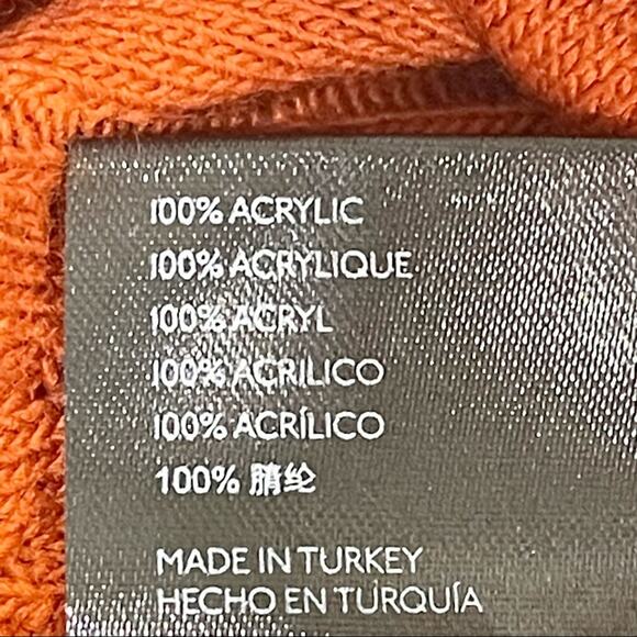 Anthropologie Cable Knit Wide Leg Pant Tank Top Set Burnt Orange XS - Picture 15 of 15